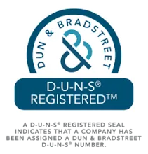 Dun and Bradstreet D-U-N-S registered badge