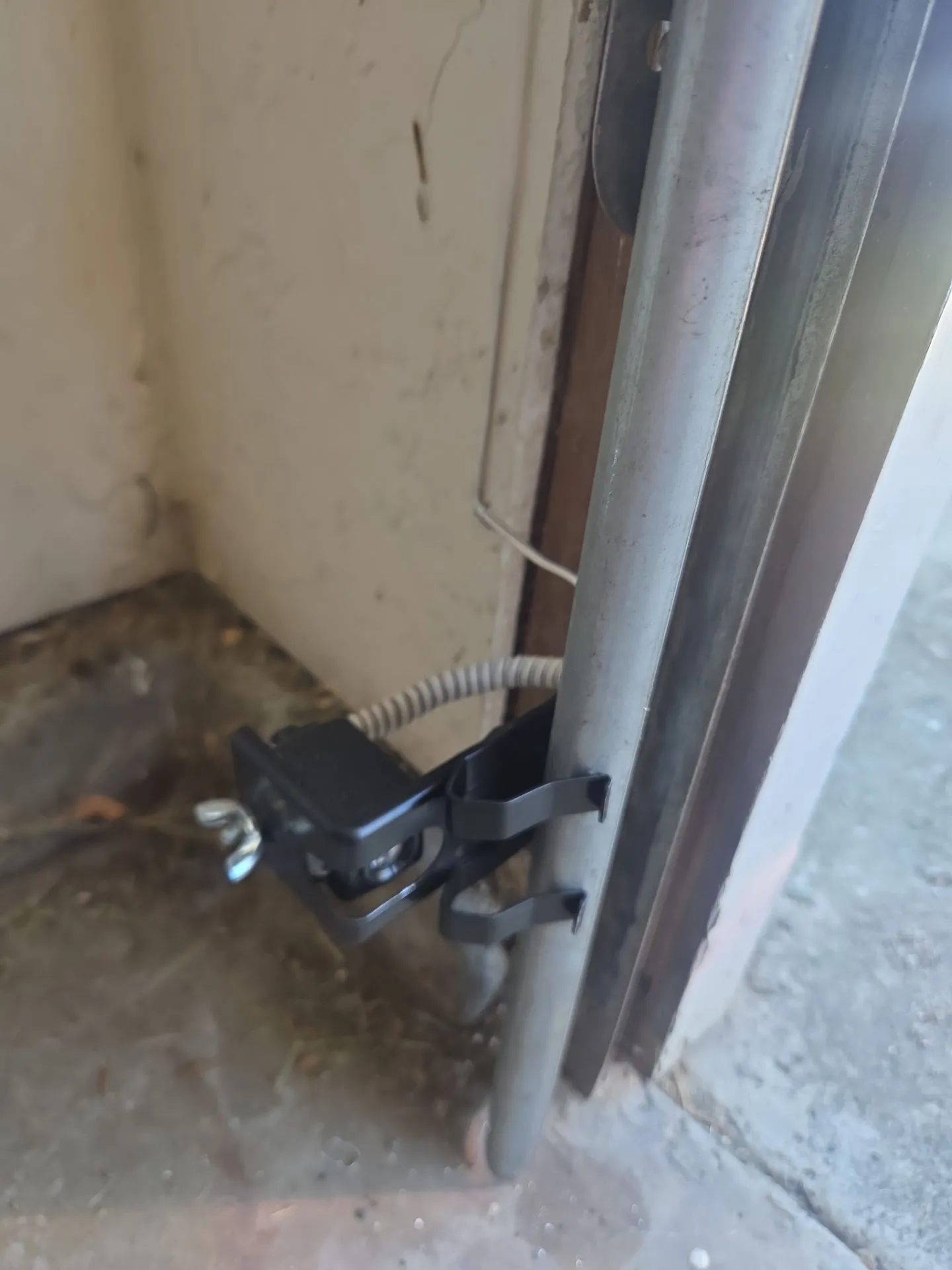 Garage door safety sensor repair completed in Castro Valley, CA